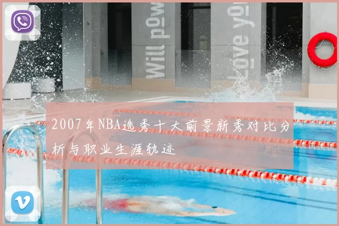 2007年NBA选秀十大前景新秀对比分析与职业生涯轨迹