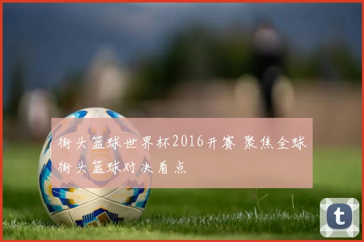 街头篮球世界杯2016开赛 聚焦全球街头篮球对决看点
