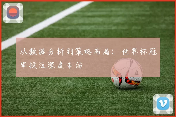 从数据分析到策略布局：世界杯冠军投注深度专访