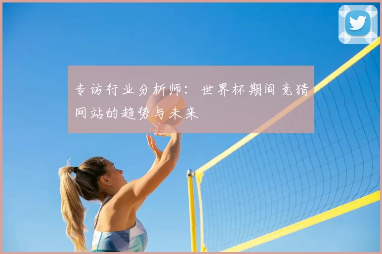 专访行业分析师:世界杯期间竞猜网站的趋势与未来